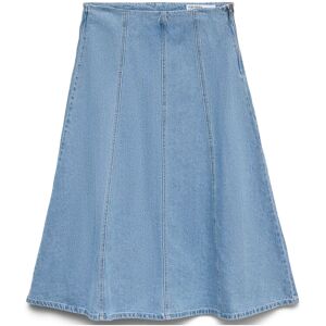 Vero Moda Vmsigga Hr 7/8 A-Line Clr Denim Skirt XS Blue XS Vero Moda Vmsigga Hr 7/8 A-Line Clr Denim Skirt XS Blue XS