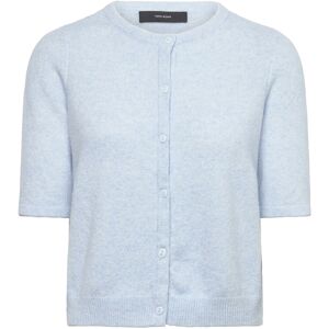 Vero Moda Vmdoffy 2/4 O-Neck Button Cardigan Noos L Blue L Vero Moda Vmdoffy 2/4 O-Neck Button Cardigan Noos L Blue L