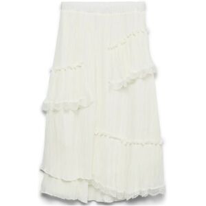 Vero Moda Vmfeline Nw 7/8 Skirt Exp M White M Vero Moda Vmfeline Nw 7/8 Skirt Exp M White M