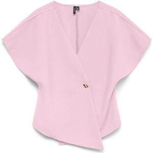 Vero Moda Vmsmilla Sonja Ss V-Neck Top Exp S Pink S Vero Moda Vmsmilla Sonja Ss V-Neck Top Exp S Pink S