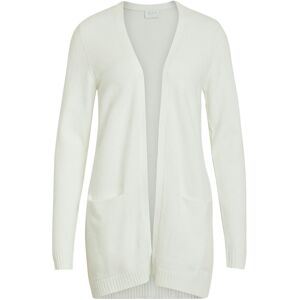 Vila Viril Open L/S Knit Cardigan - Noos XS White XS Vila Viril Open L/S Knit Cardigan - Noos XS White XS