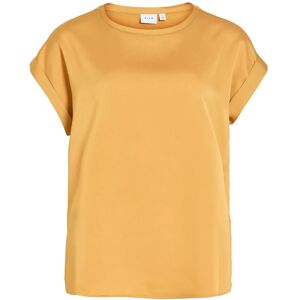 Vila Viellette S/S Satin Top - Noos 38 Yellow 38 Vila Viellette S/S Satin Top - Noos 38 Yellow 38