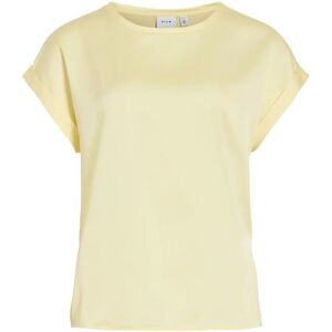 Vila Viellette S/S Satin Top - Noos 34 Yellow 34 Vila Viellette S/S Satin Top - Noos 34 Yellow 34