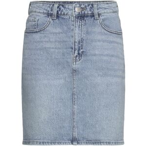 Vila Vikaja Hw Jaf Denim Skirt- Noos 40 Blue 40 Vila Vikaja Hw Jaf Denim Skirt- Noos 40 Blue 40