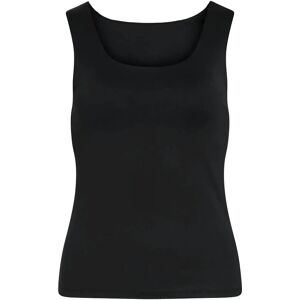 Vila Vikenza U-Neck S/L Tank Top Rev - Noos L Black L Vila Vikenza U-Neck S/L Tank Top Rev - Noos L Black L