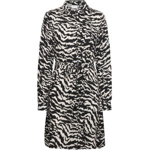 Vila Vipaya Tira L/S Shirt Dress/Su 34 Black 34 Vila Vipaya Tira L/S Shirt Dress/Su 34 Black 34