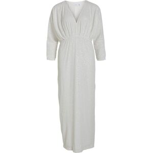 Vila Vimaia V-Neck L/S Maxi Dress/Br/Dc 38 Grey 38 Vila Vimaia V-Neck L/S Maxi Dress/Br/Dc 38 Grey 38