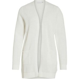 Vila Vidalo L/S Knit Cardigan- Noos M White M Vila Vidalo L/S Knit Cardigan- Noos M White M