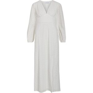 Vila Vimalina L/S Maxi Dress/Ka 38 White 38 Vila Vimalina L/S Maxi Dress/Ka 38 White 38