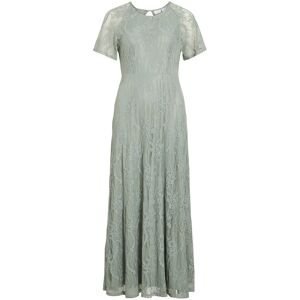 Vila Vifemma S/S Lace Dress - Noos/Oc XS Green XS Vila Vifemma S/S Lace Dress - Noos/Oc XS Green XS