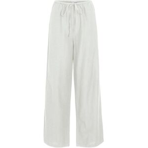 Vila Viprisilla Rw Pants 38 White 38 Vila Viprisilla Rw Pants 38 White 38