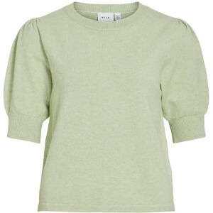 Vila Viril 2/4 Sleeve O-Neck Knit Top - Noos M Green M Vila Viril 2/4 Sleeve O-Neck Knit Top - Noos M Green M