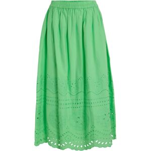 Vila Vimette Hw Midi Skirt 40 Green 40 Vila Vimette Hw Midi Skirt 40 Green 40