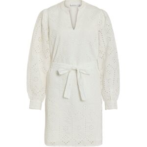 Vila Visine L/S Short Dress 40 White 40 Vila Visine L/S Short Dress 40 White 40