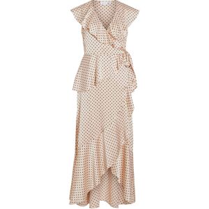 Vila Vikimmie S/S Wrap Ankle Dress/Dc/Ka 34 Pink 34 Vila Vikimmie S/S Wrap Ankle Dress/Dc/Ka 34 Pink 34