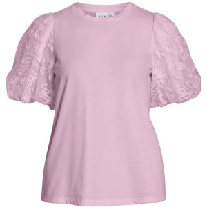 Vila Visimonia O-Neck S/S Top/1 XS Pink XS Vila Visimonia O-Neck S/S Top/1 XS Pink XS