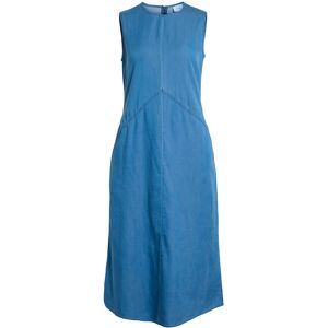 Vila Vibista Denim S/L Midi Dress / Ls 36 Blue 36 Vila Vibista Denim S/L Midi Dress / Ls 36 Blue 36