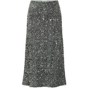 Vila Vifaith Hw Midi Sequin Skirt/1 XS Grey XS Vila Vifaith Hw Midi Sequin Skirt/1 XS Grey XS
