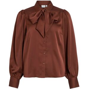 Vila Vilucha L/S Shirt/Bfs 34 Brown 34 Vila Vilucha L/S Shirt/Bfs 34 Brown 34