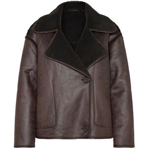 Vila Vikadera L/S Shearling Jacket 36 Black 36 Vila Vikadera L/S Shearling Jacket 36 Black 36