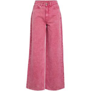 Vila Vifreya Hw Wide Color Wash Jns Jaf/Lb 40 x 32 Pink 40 x 32 Vila Vifreya Hw Wide Color Wash Jns Jaf/Lb 40 x 32 Pink 40 x 32