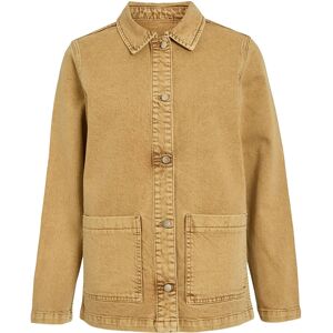 Vila Vijaf L/S Pocket Denim Jacket 38 Beige 38 Vila Vijaf L/S Pocket Denim Jacket 38 Beige 38