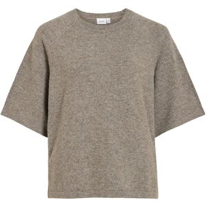 Vila Viliga 2/4 O-Neck Knit Top - Noos L Beige L Vila Viliga 2/4 O-Neck Knit Top - Noos L Beige L