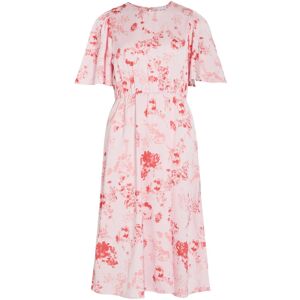 Vila Vithalia Anya 2/4 O-Neck Dress/Dc 42 Pink 42 Vila Vithalia Anya 2/4 O-Neck Dress/Dc 42 Pink 42