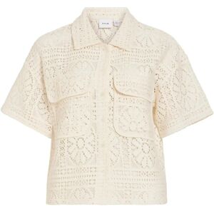 Vila Vimerinda 2/4 Shirt/Vol/1 XS Cream XS Vila Vimerinda 2/4 Shirt/Vol/1 XS Cream XS