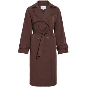 Vila Vivian L/S Trenchcoat 42 Brown 42 Vila Vivian L/S Trenchcoat 42 Brown 42