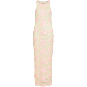 Vila Visail S/L O-Neck Ankle Dress/Dc/Ka XXL Pink XXL Vila Visail S/L O-Neck Ankle Dress/Dc/Ka XXL Pink XXL