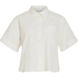 Vila yki 2/4 Shirt/Bfs 40 Cream 40 Vila yki 2/4 Shirt/Bfs 40 Cream 40
