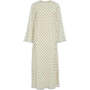 Vila Viebla L/S Ankle Dress 40 Cream 40 Vila Viebla L/S Ankle Dress 40 Cream 40