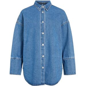 Vila Vimalou L/S Detailed Denim Shirt 40 Blue 40 Vila Vimalou L/S Detailed Denim Shirt 40 Blue 40