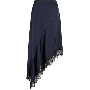 Vila Vilea High Low Lace Skirt 40 Navy 40 Vila Vilea High Low Lace Skirt 40 Navy 40