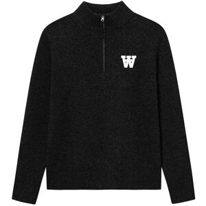 WOOD WOOD Wwtay Half Zipper 25081 S Black S WOOD WOOD Wwtay Half Zipper 25081 S Black S
