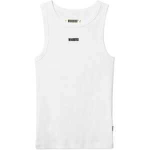 Woodbird Wbdee Rib Tank Top L White L Woodbird Wbdee Rib Tank Top L White L