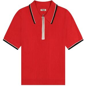 Wrangler Quarter Zip Polo L x 00 Red L x 00 Wrangler Quarter Zip Polo L x 00 Red L x 00