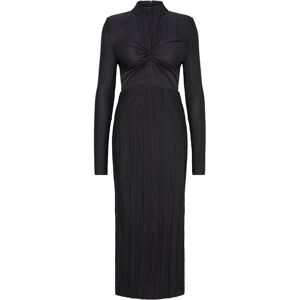 Yasolinda High Neck Ls Long Dress S. XS Black XS Yasolinda High Neck Ls Long Dress S. XS Black XS