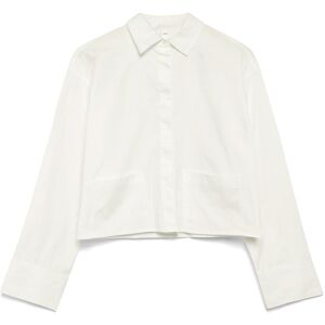 Yaslee Ls Short Shirt S. Noos 34 White 34 Yaslee Ls Short Shirt S. Noos 34 White 34