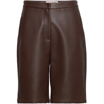 A-View Aya Leather Shorts 34 Brown 34 A-View Aya Leather Shorts 34 Brown 34
