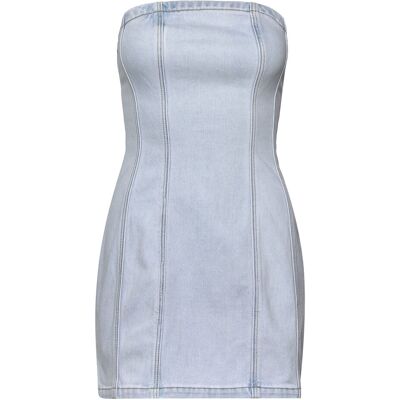 ABRAND Bustier Dress Stina S Blue S ABRAND Bustier Dress Stina S Blue S