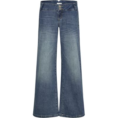ABRAND 00 Super Low Wide Bebe Tuxedo Bebe 22 Blue 22 ABRAND 00 Super Low Wide Bebe Tuxedo Bebe 22 Blue 22