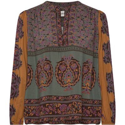 ba&sh Top Baker 38 Patterned 38 ba&sh Top Baker 38 Patterned 38