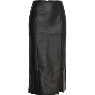 Bardot Dante Vegan Leather Midi Skirt 36 85 cm Black 36 85 cm Bardot Dante Vegan Leather Midi Skirt 36 85 cm Black 36 85 cm