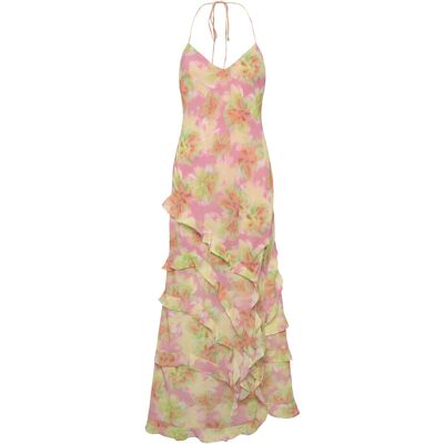 Bardot Cantara Printed Maxi Dress 42 Pink 42 Bardot Cantara Printed Maxi Dress 42 Pink 42