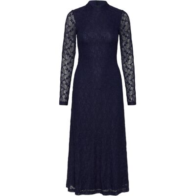 Bardot Ola Long Sleeve Midi Dress 40 Navy 40 Bardot Ola Long Sleeve Midi Dress 40 Navy 40