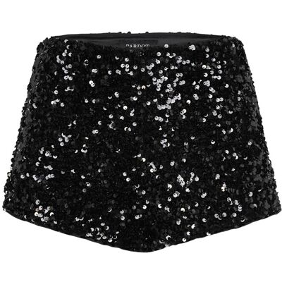 Bardot Wrenley Sequin Mini Short 34 Black 34 Bardot Wrenley Sequin Mini Short 34 Black 34