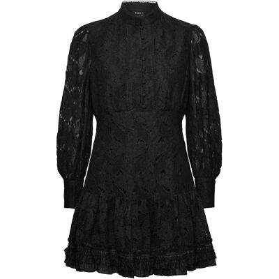 Bardot Olessia Lace Mini Dress 38 Black 38 Bardot Olessia Lace Mini Dress 38 Black 38