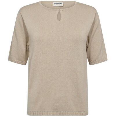 Bruun & Stengade Bs Francesca Regular Fit T-Shirt XL Beige XL Bruun & Stengade Bs Francesca Regular Fit T-Shirt XL Beige XL
